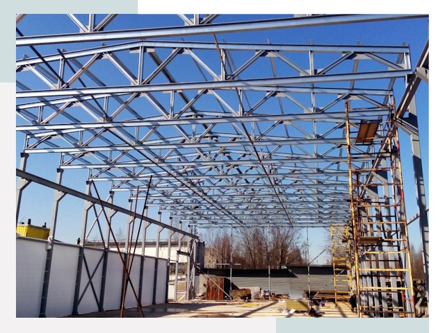 Строительство цехов в Донской от 608 руб. под ключ