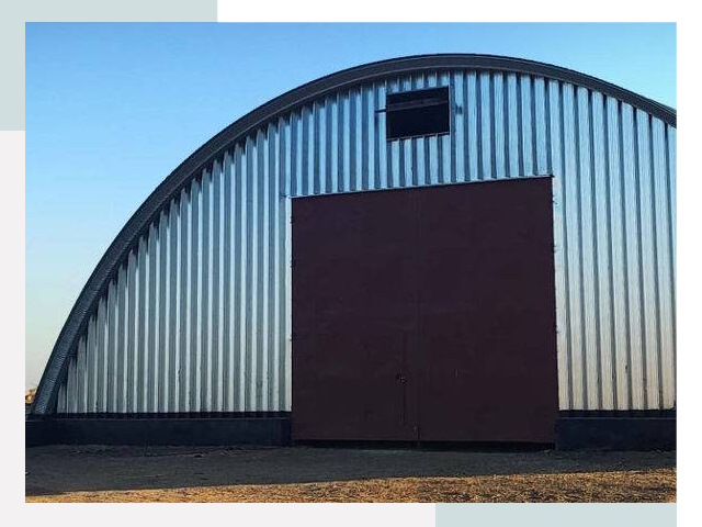 Бескаркасные ангары в донском
