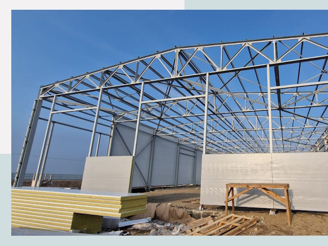 Утепленные ангары в Донской от 608 руб. за м²