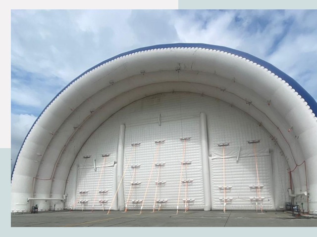 Пневмокаркасные ангары от СтальСтрой-Днс по цене от 608 руб.