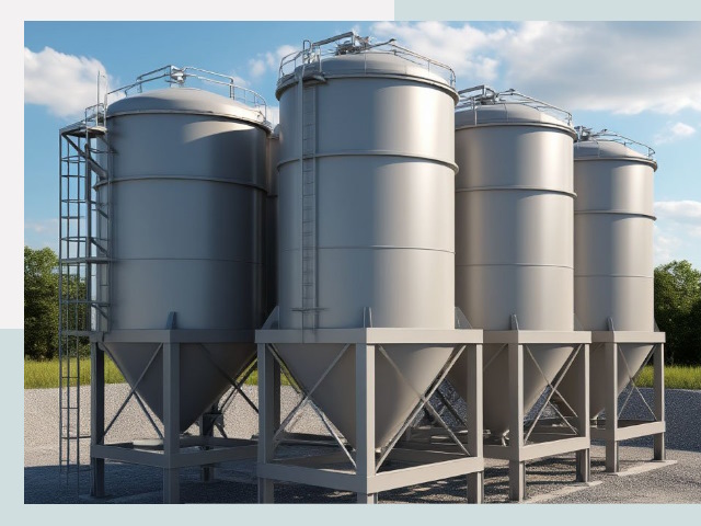 Металлические силосы от СтальСтрой-Днс по цене 608 руб.