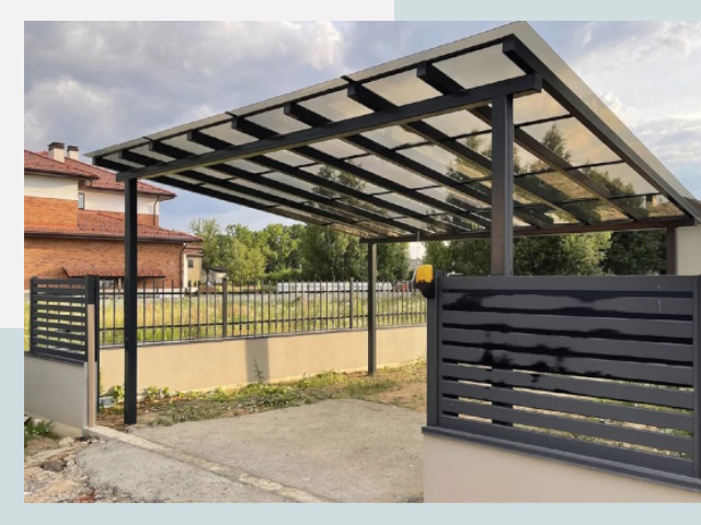 Металлические навесы в Донской от 608 руб. за м²