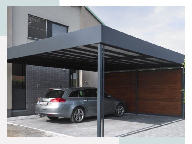 Металлические навесы в донском