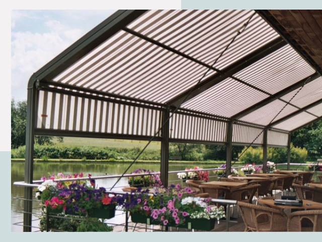 Элегантные навесы для кафе от 608 руб в Донской