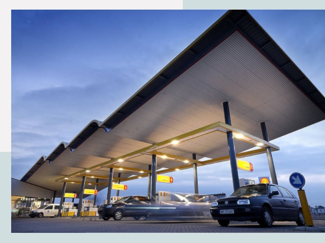 Навесы для АЗС в Донской от 608 руб. - Защита и комфорт