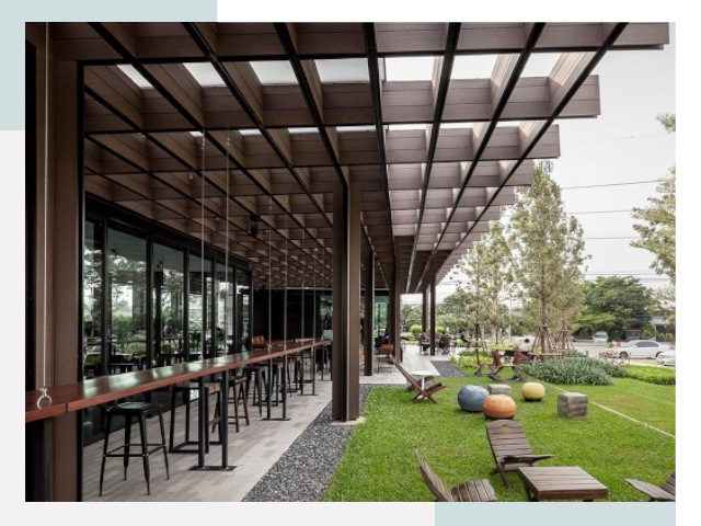 Летние веранды для кафе в донском