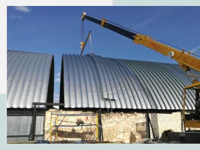 Реконструкция ангаров в донском от 608 руб.