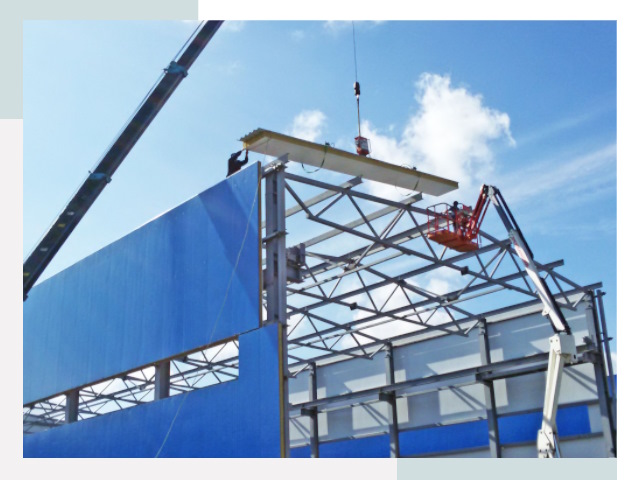 Монтаж сэндвич-панелей в донском