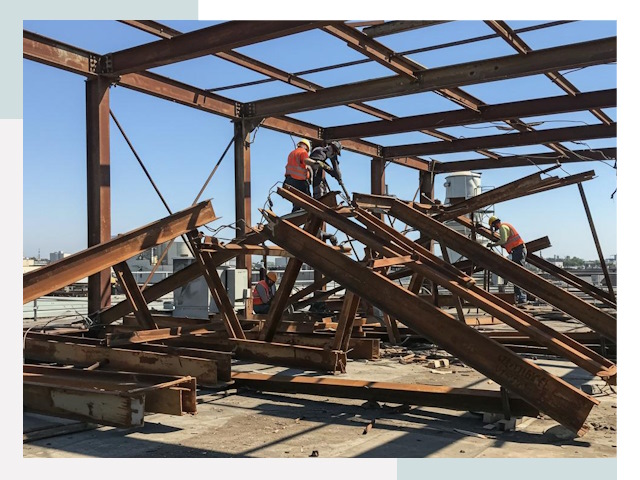 Демонтаж металлоконструкций в донском от 608 руб.