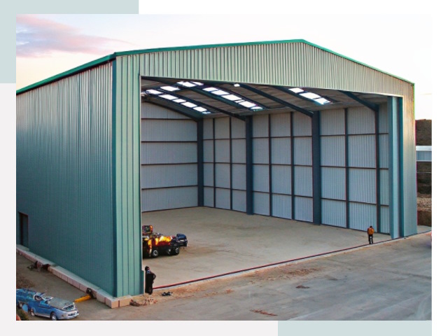 Строительство ангаров в донском